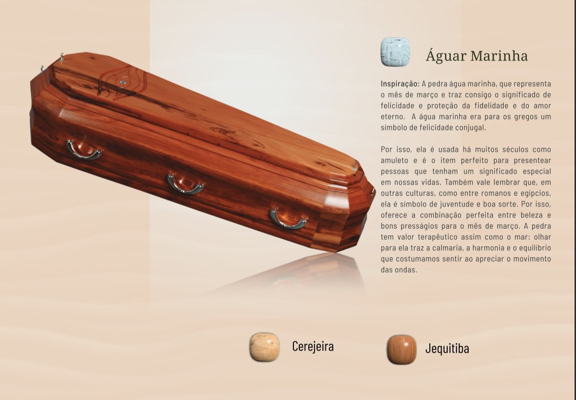 Urna Água Marinha
